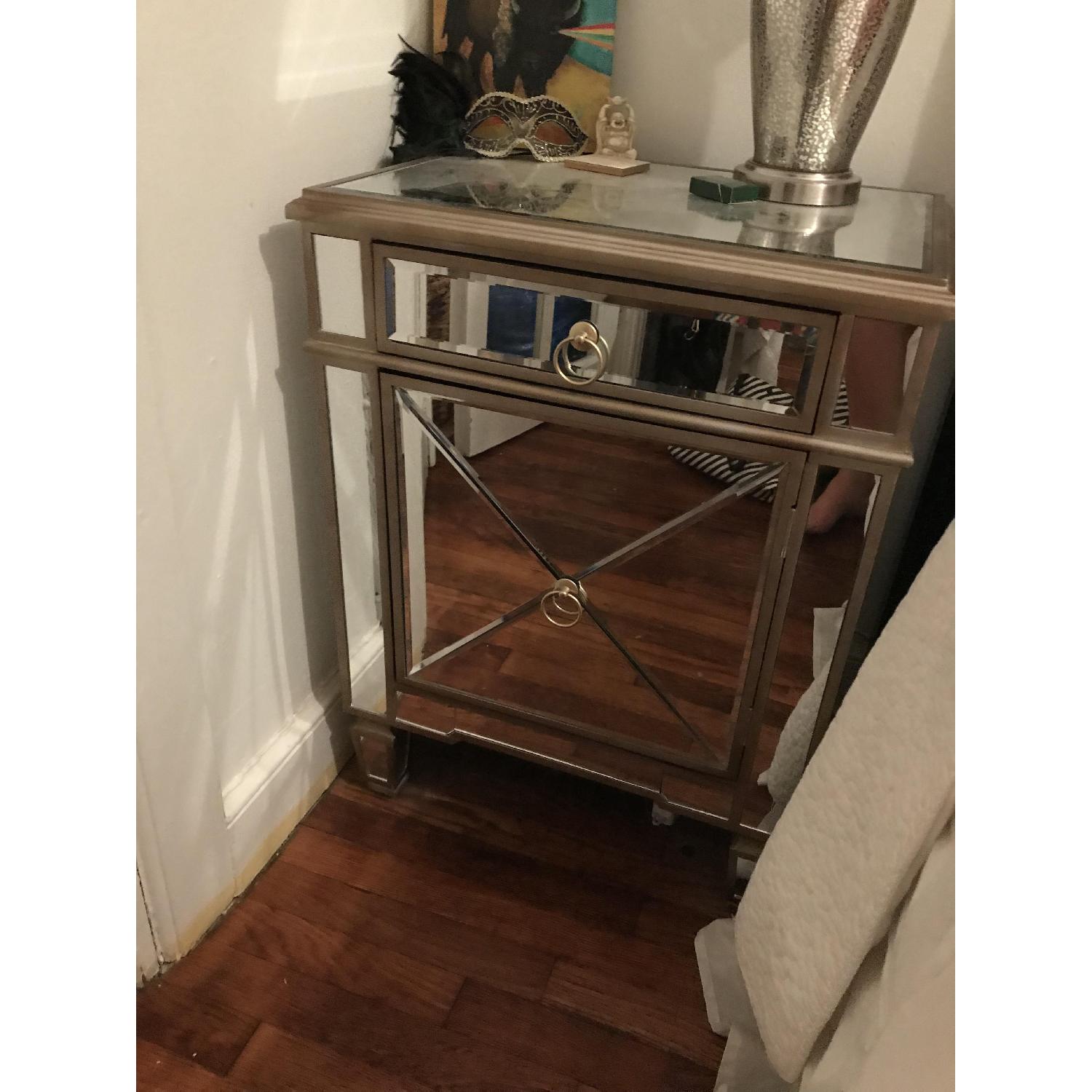 Mirrored Nightstands - image-2