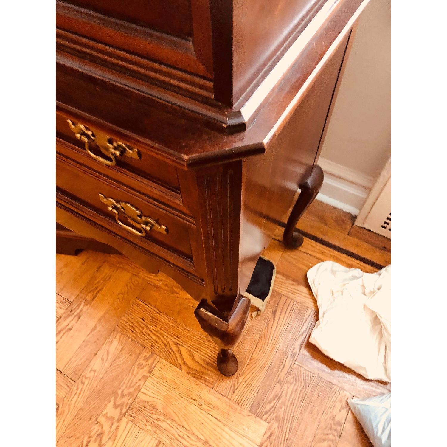 Bassett Furniture Highboy Dresser w/ Steps - image-5