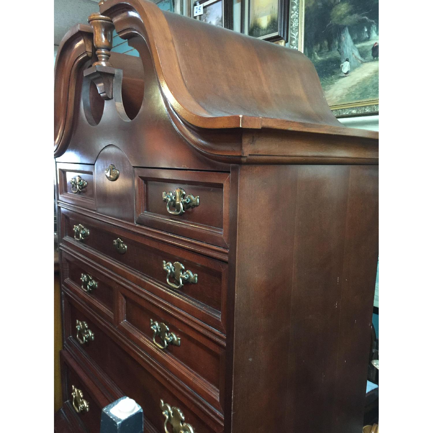 Bassett Furniture Highboy Dresser w/ Steps - image-13