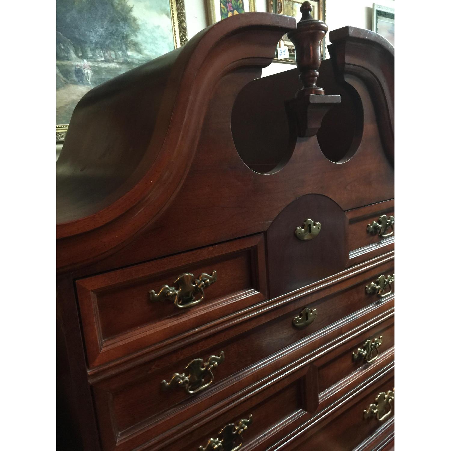 Bassett Furniture Highboy Dresser w/ Steps - image-16