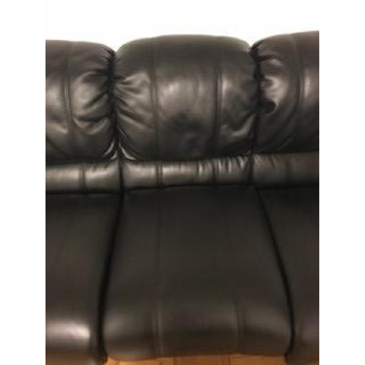 Bob's Faux Leather Queen Bob-O-Pedic Sleeper Sofa - image-2