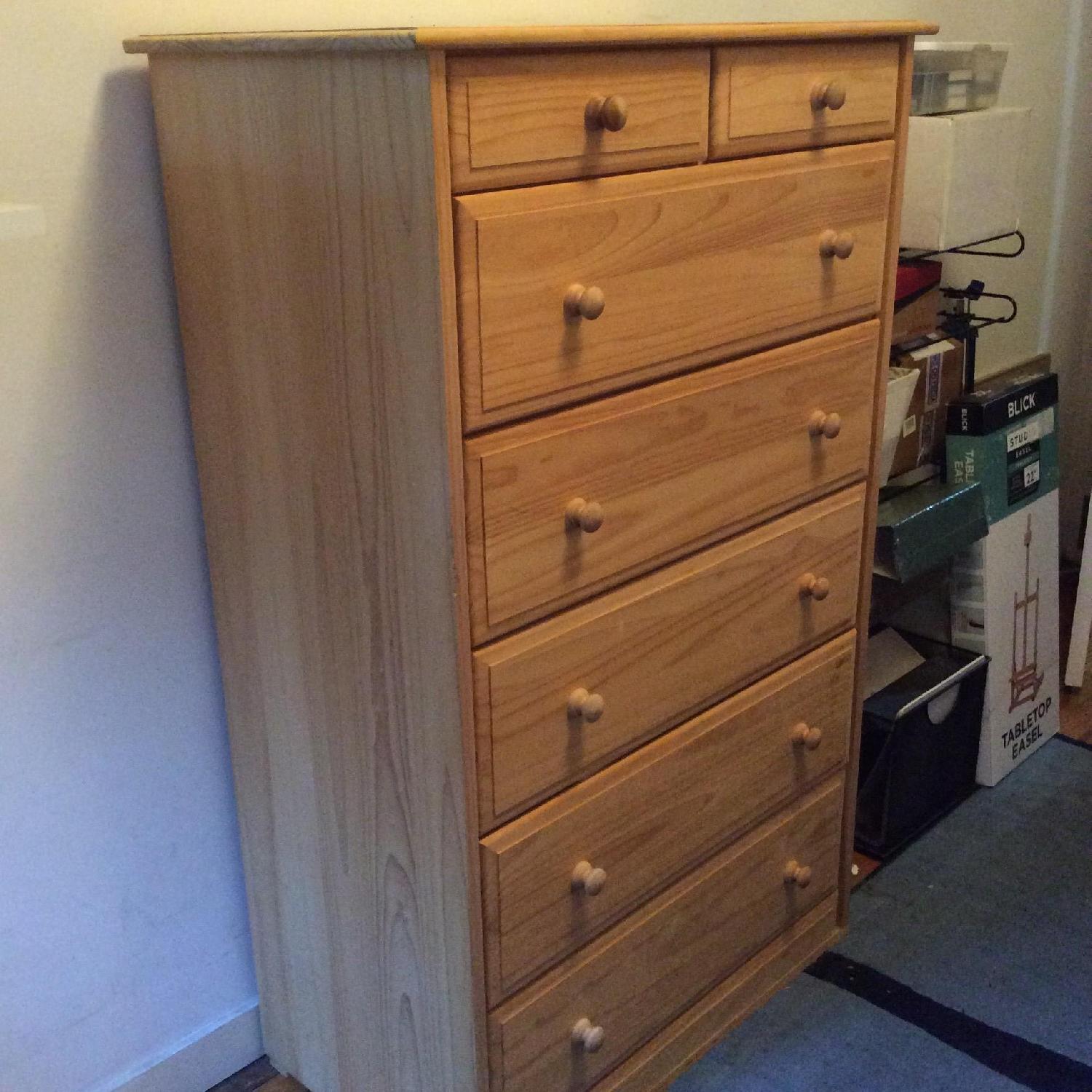 Solid Wood 7-Drawer Dresser - image-1