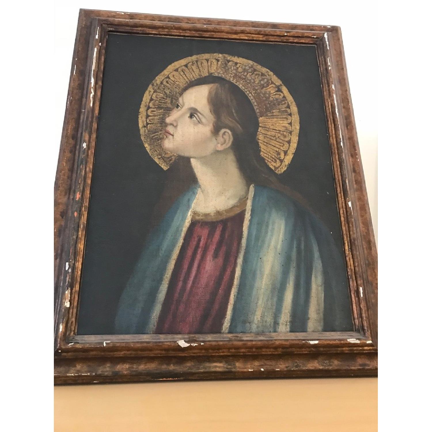 Early 18th Century Italian Depiction of Virgin Mary - image-2