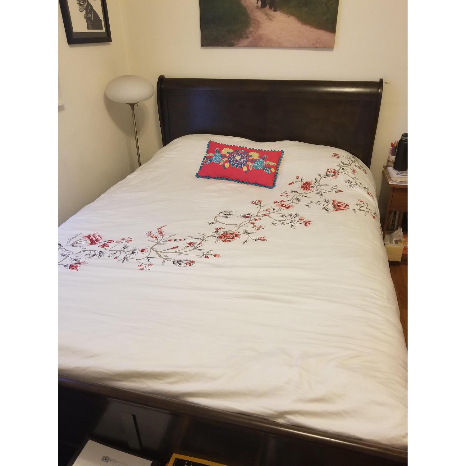 Coaster Louis Philippe Queen Sleigh Panel Bed - image-1