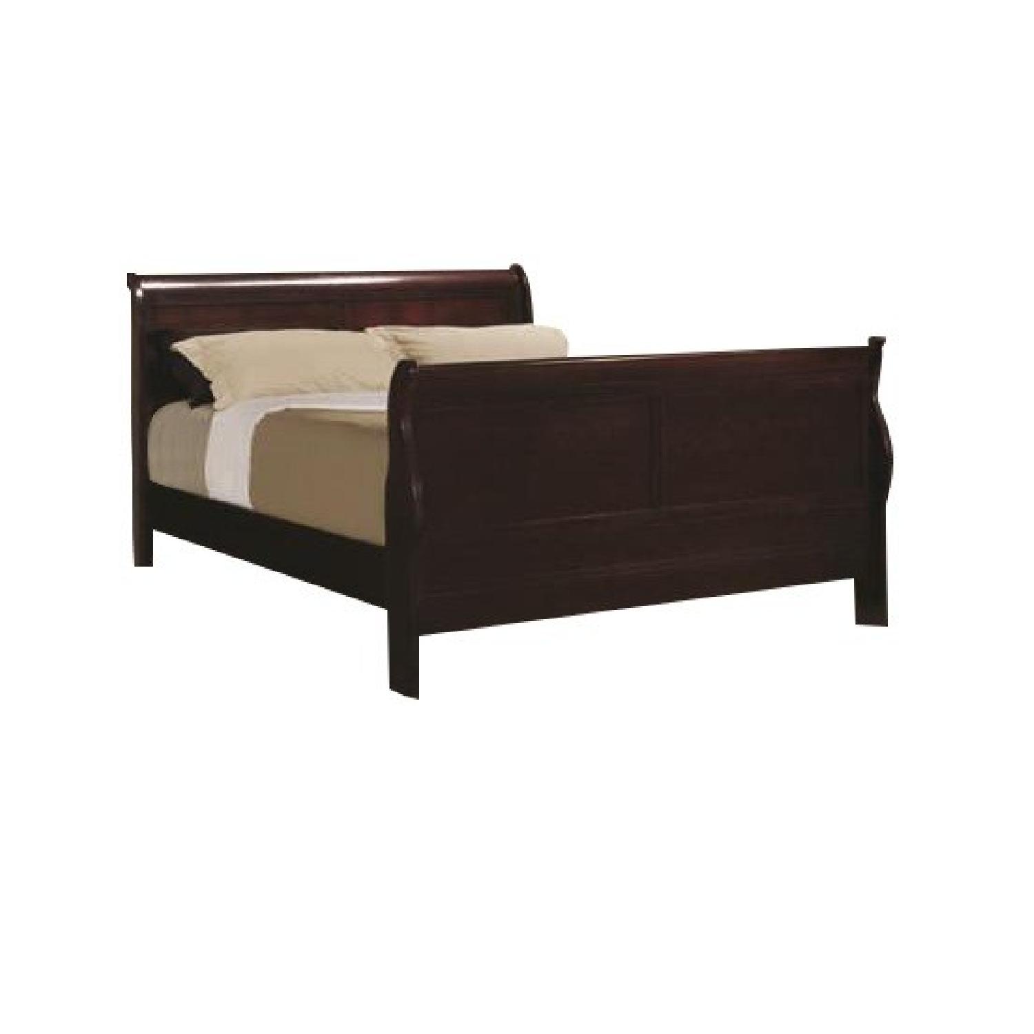 Coaster Louis Philippe Queen Sleigh Panel Bed - image-6