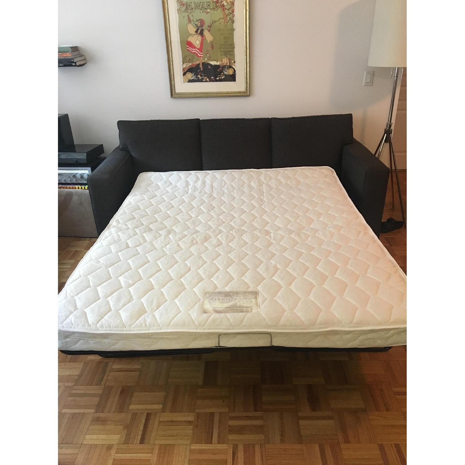 Costco Beeson Fabric Queen Sleeper Sectional Sofa - image-2