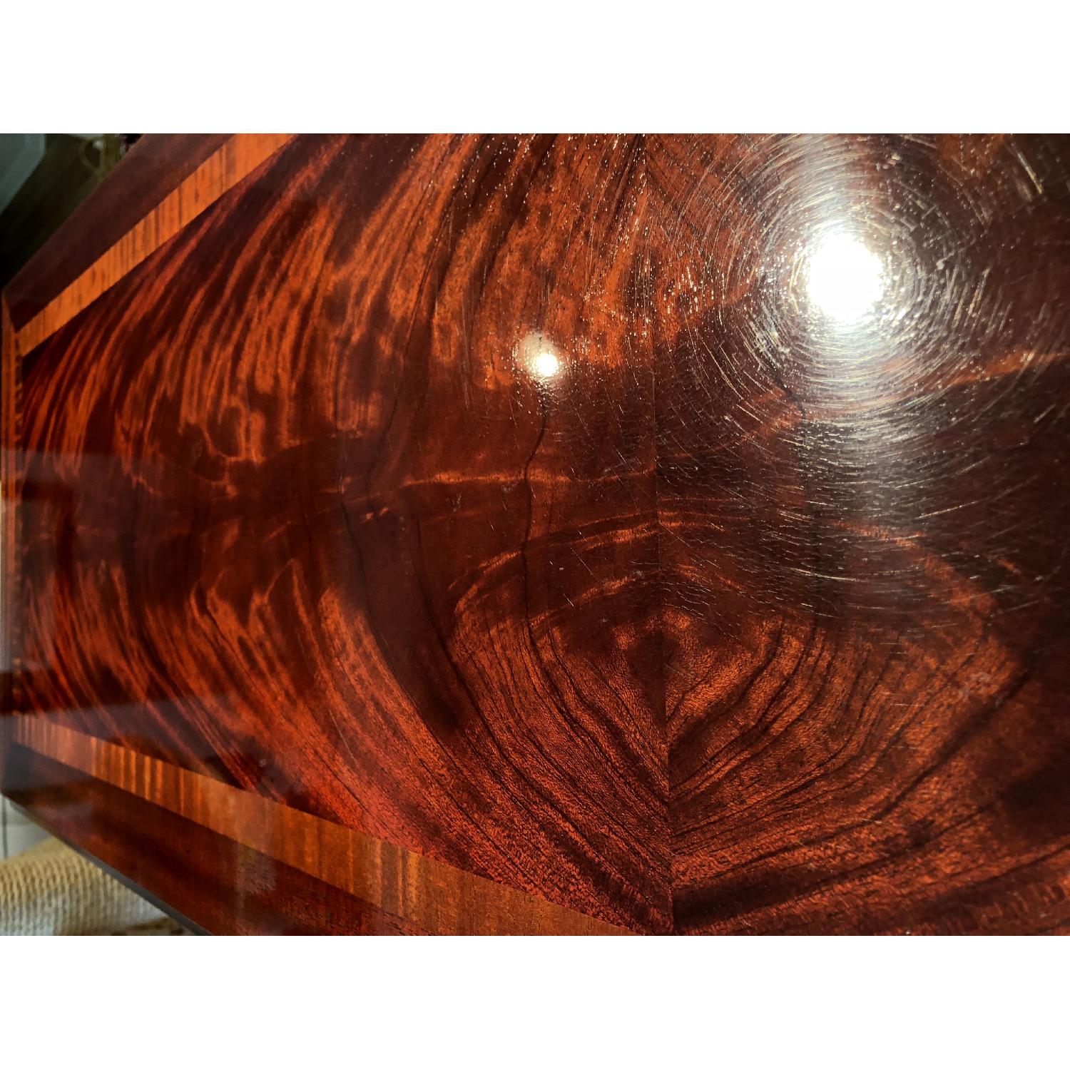 Thomasville Chippendale Mahogony Ball & Claw Sofa Table - image-9