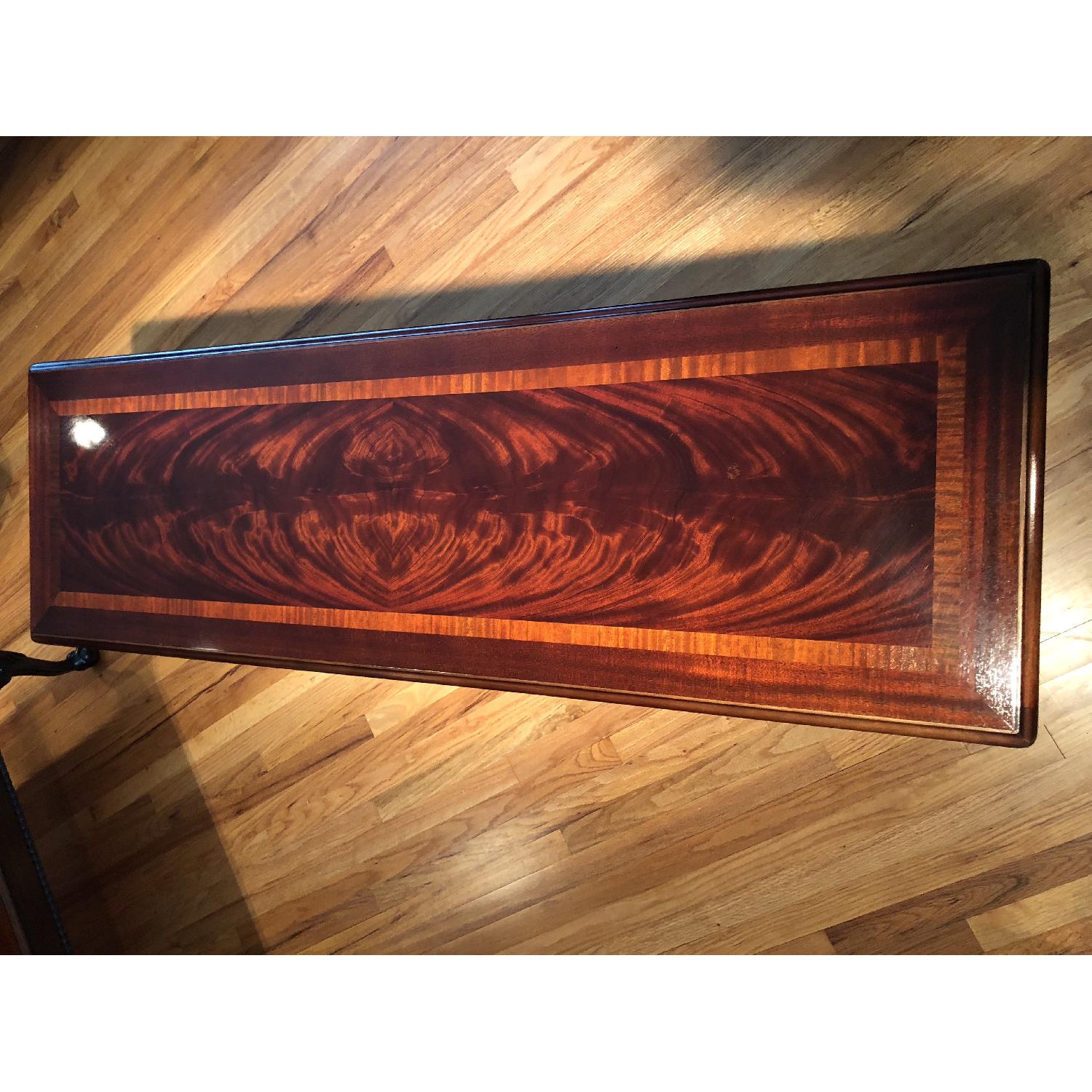 Thomasville Chippendale Mahogony Ball & Claw Sofa Table - image-10