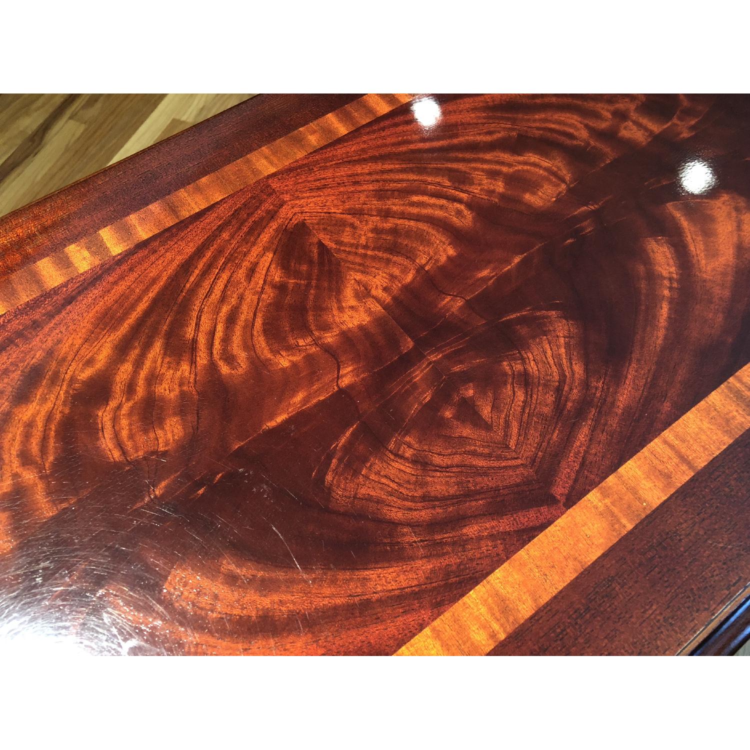 Thomasville Chippendale Mahogony Ball & Claw Sofa Table - image-13