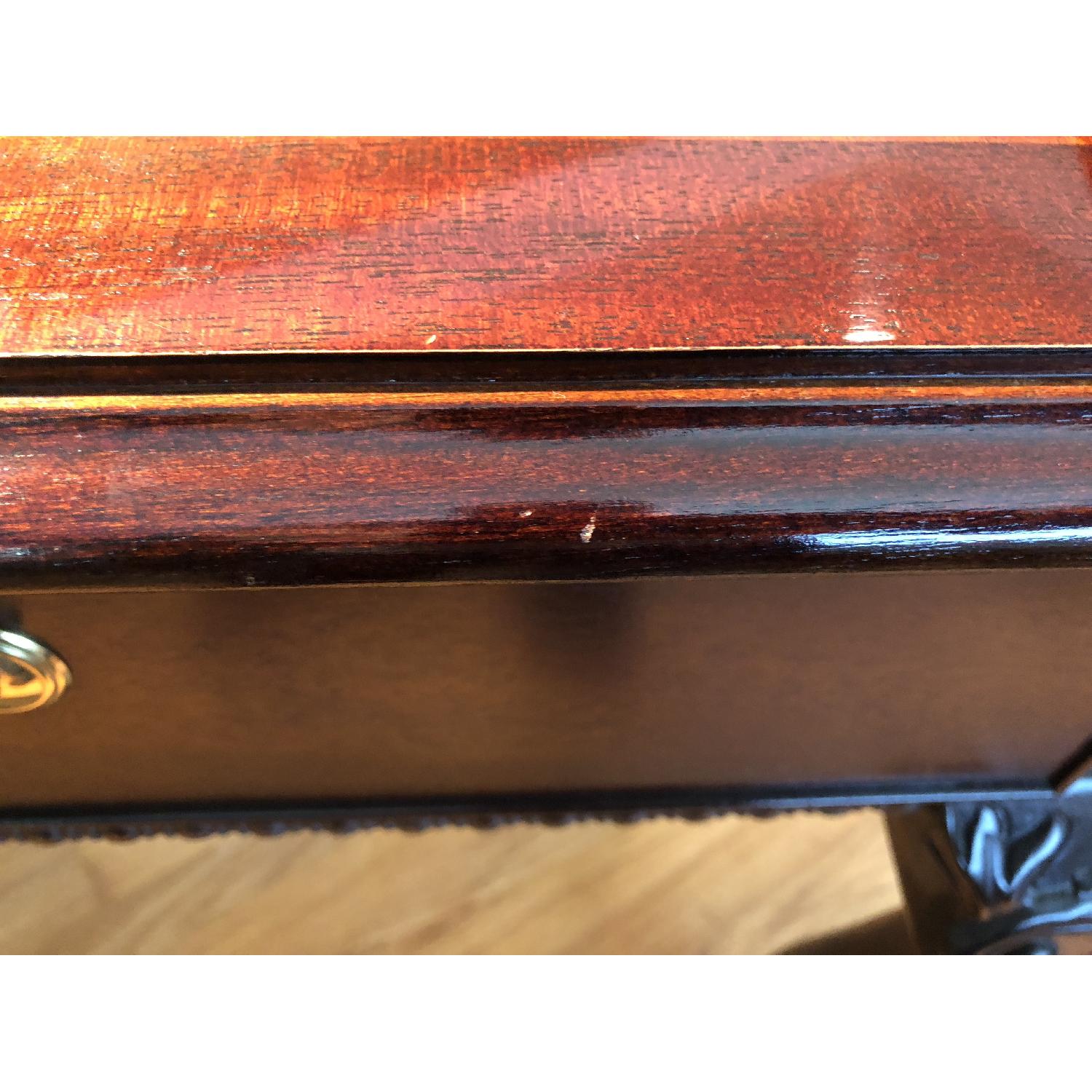 Thomasville Chippendale Mahogony Ball & Claw Sofa Table - image-14