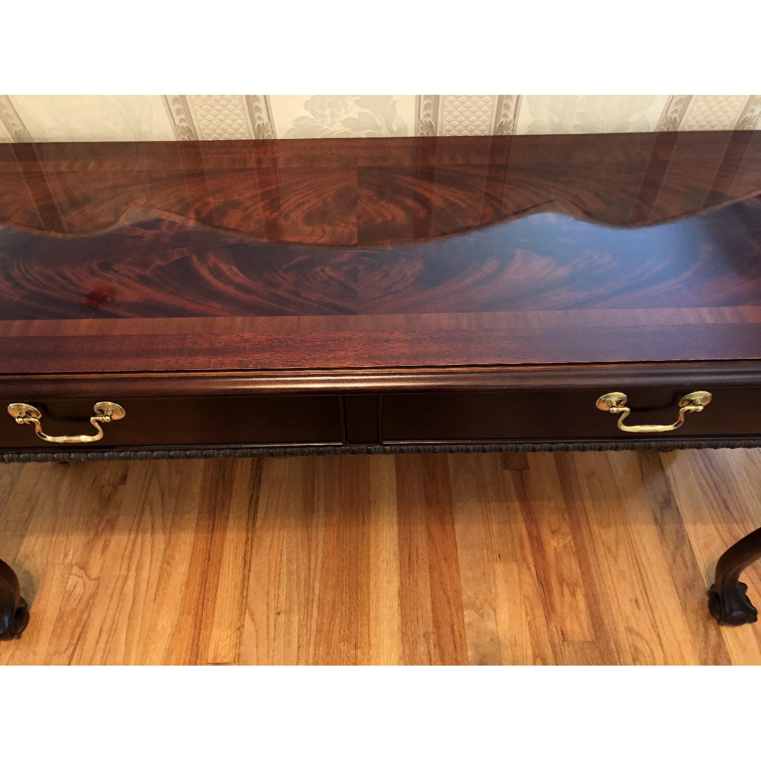 Thomasville Chippendale Mahogony Ball & Claw Sofa Table - image-15
