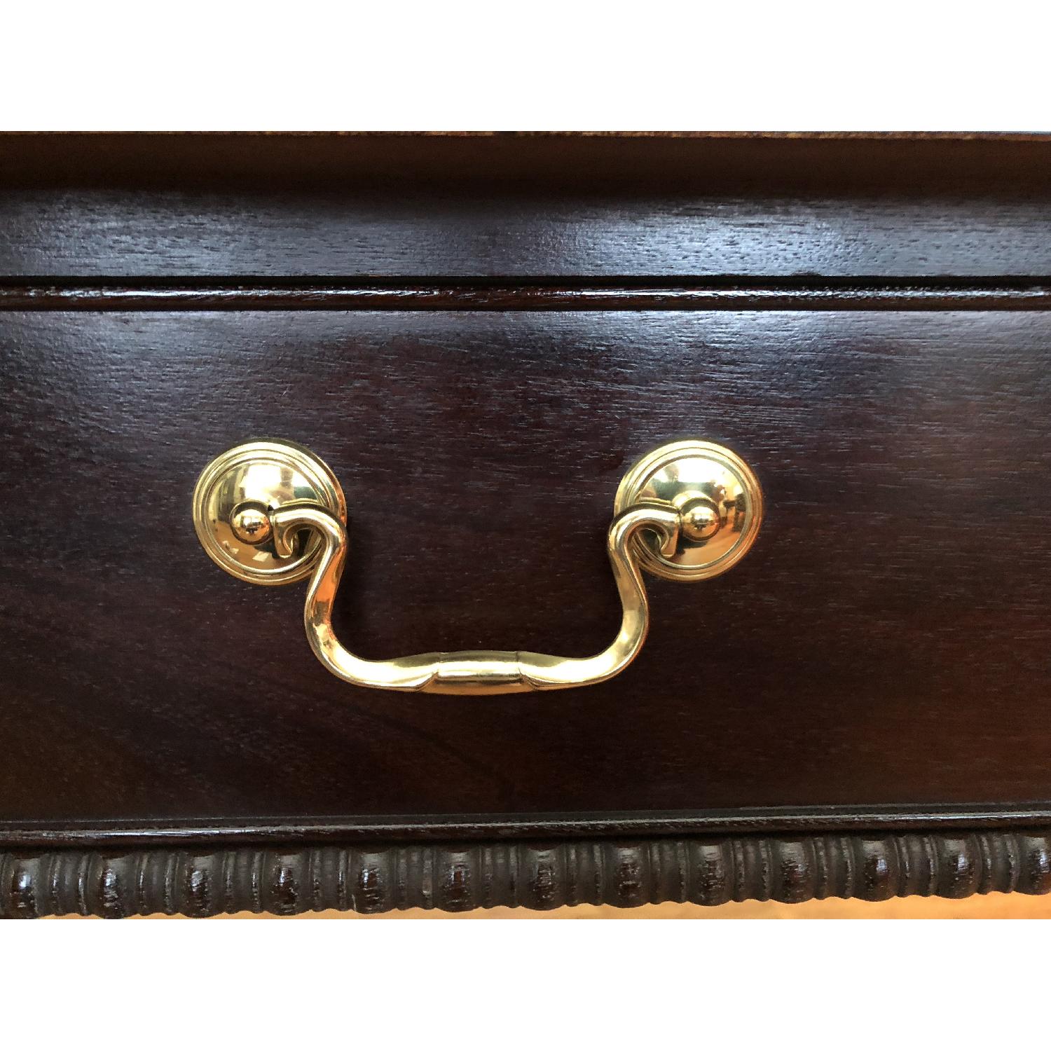 Thomasville Chippendale Mahogony Ball & Claw Sofa Table - image-17