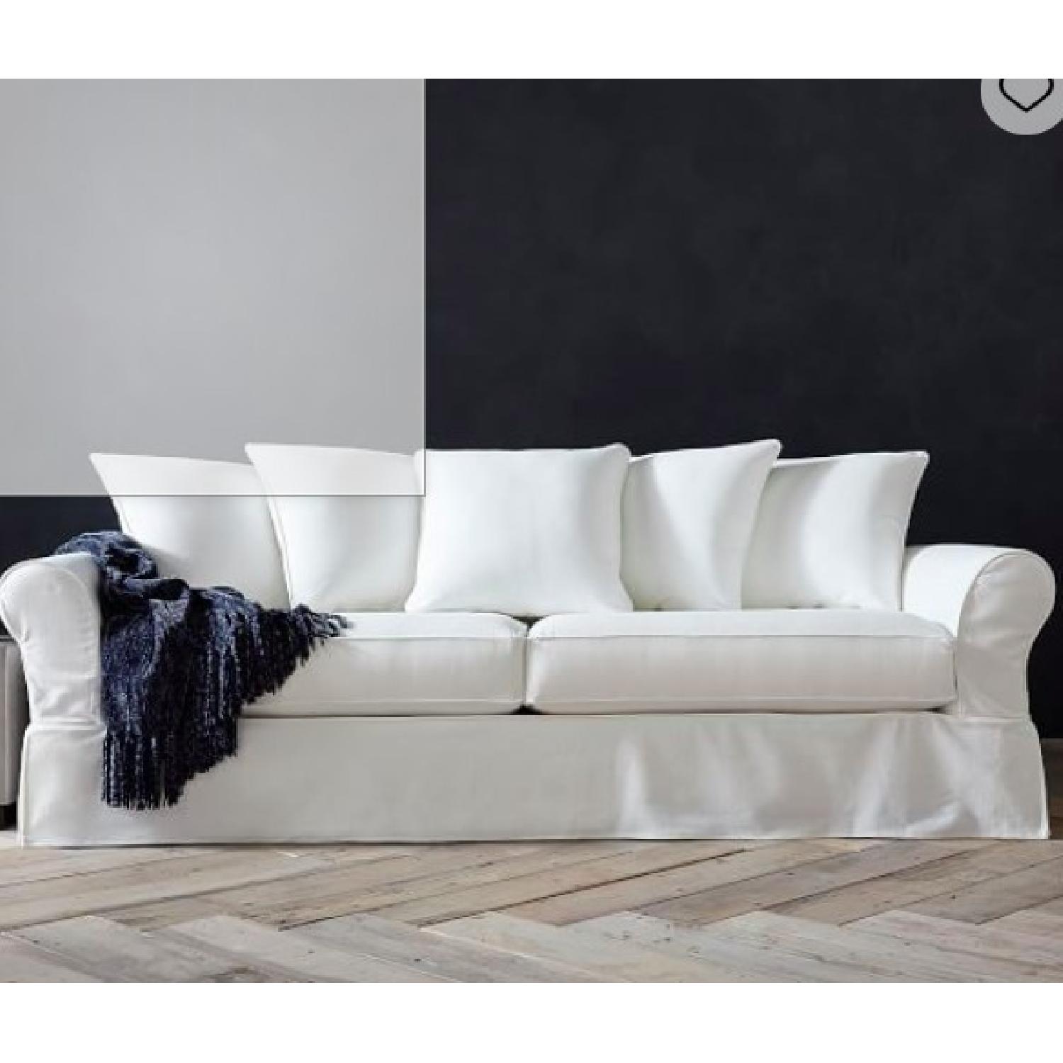 Living Room Pb Comfort Roll Arm Sectional Slipcover Pottery Barn