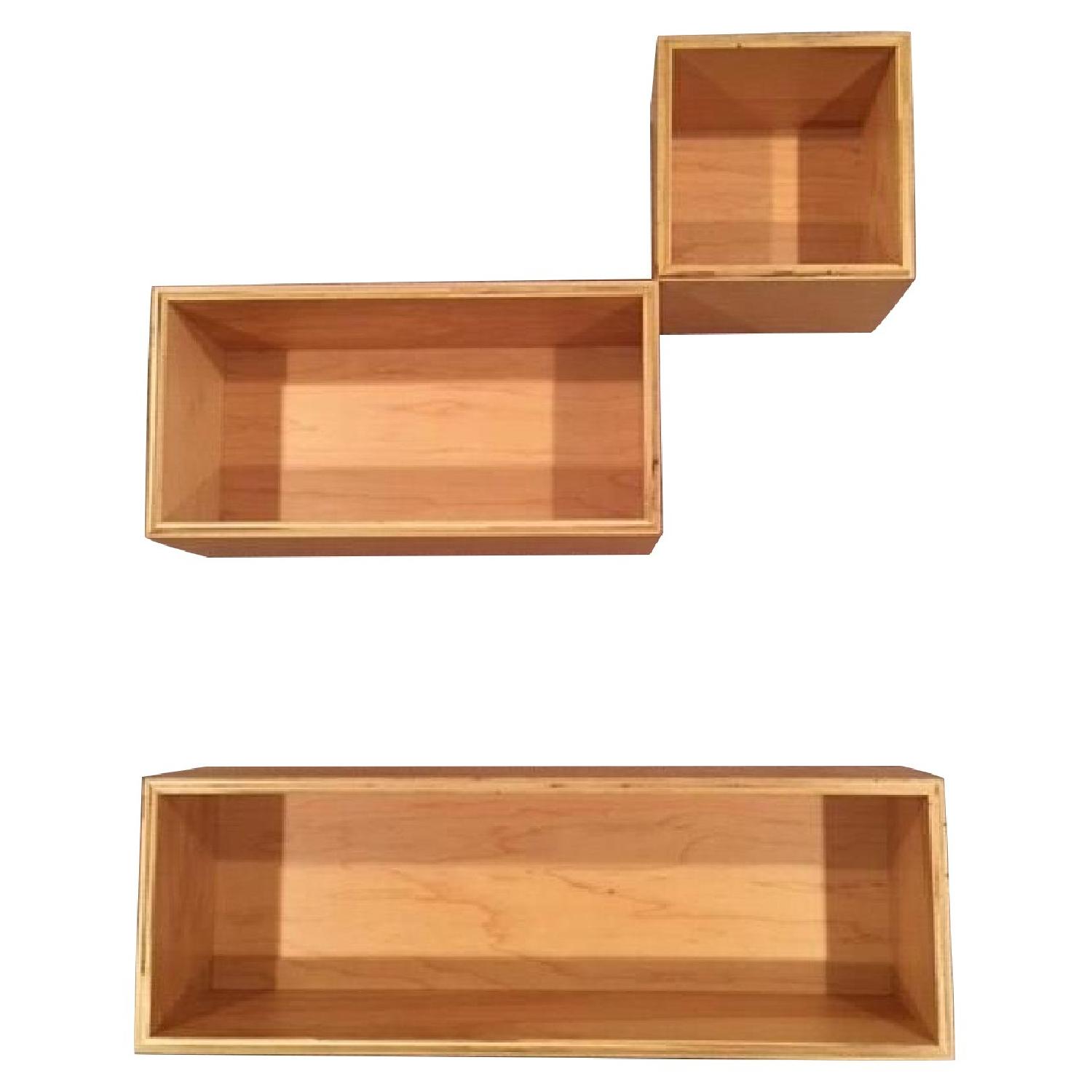 Customizable Birch Plywood Wall Shelving - image-0