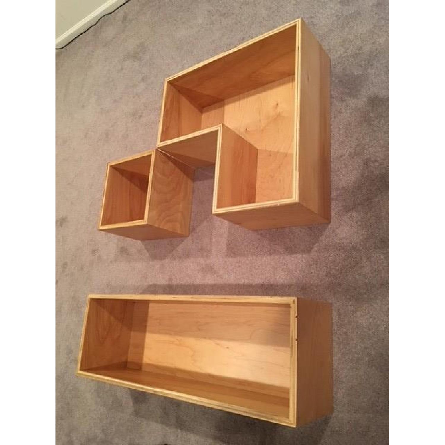 Customizable Birch Plywood Modern Wall Shelves - image-3