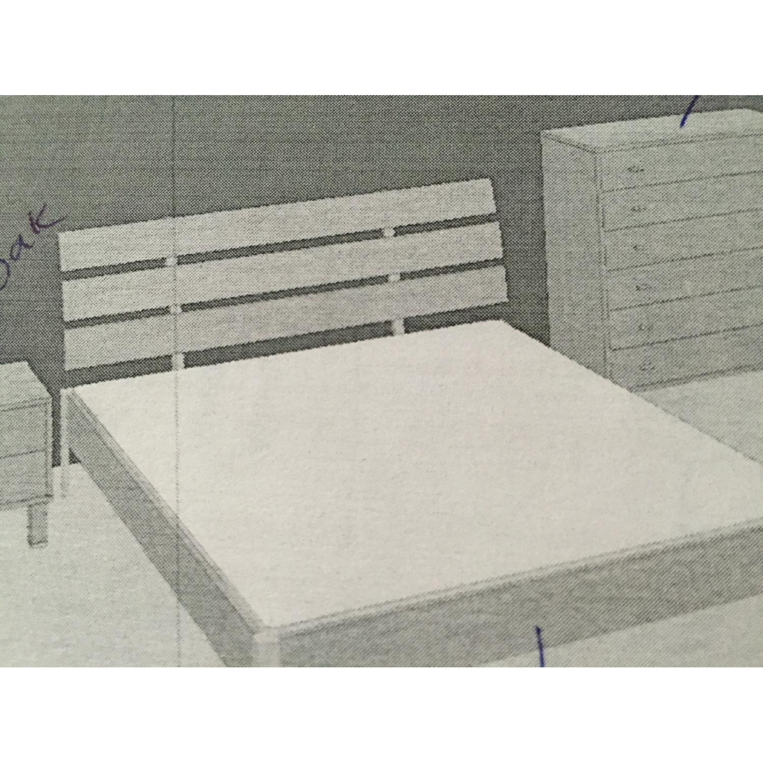 Walnut King Size Bed Frame - image-1
