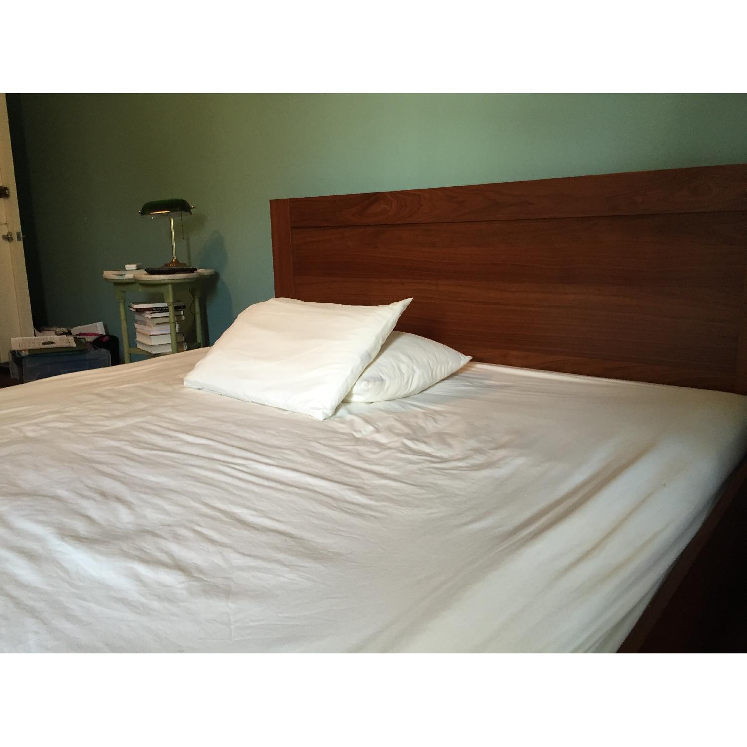 Walnut King Size Bed Frame - image-4