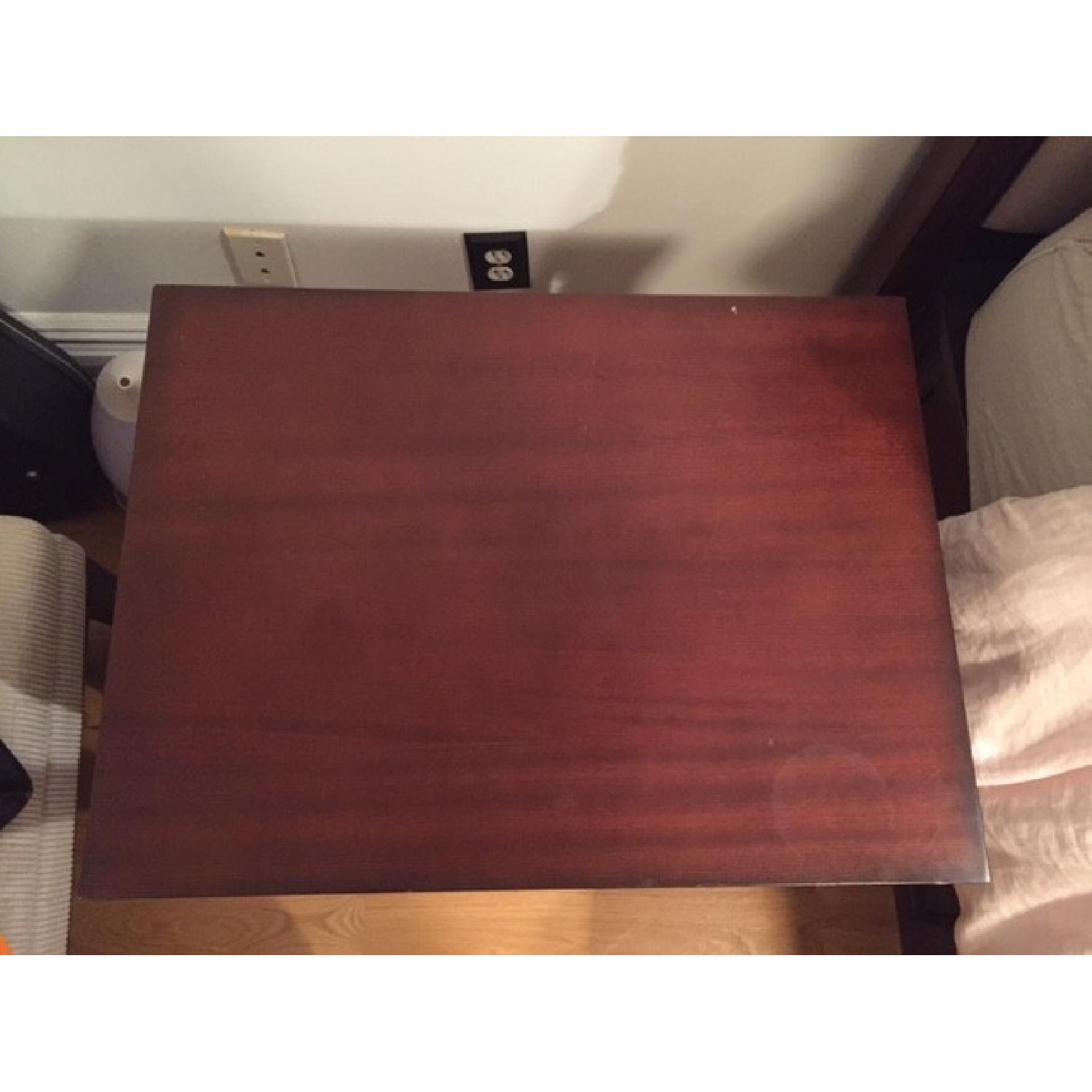 Pottery Barn Mahogany Stratton Bedside Table/Nightstand - image-4