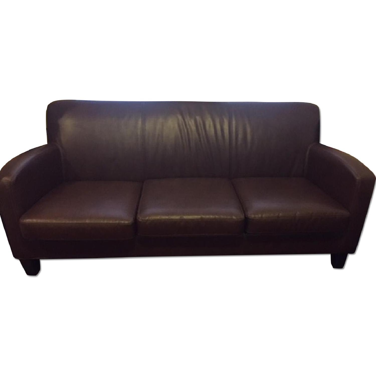 Ikea Jappling Brown Sofa AptDeco