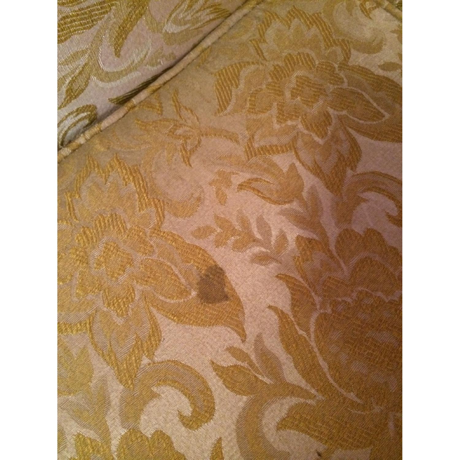 Yellow Brocade Chair - image-3