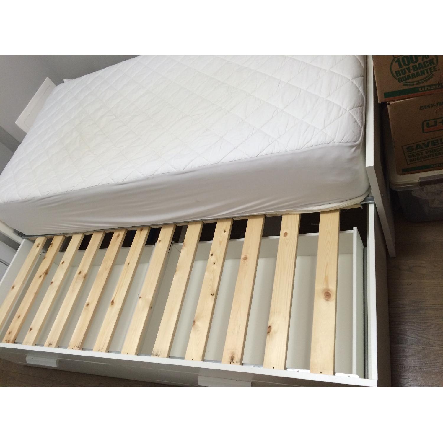 Ikea Brimnes Twin Daybed w/ Trundle & Storage - image-2