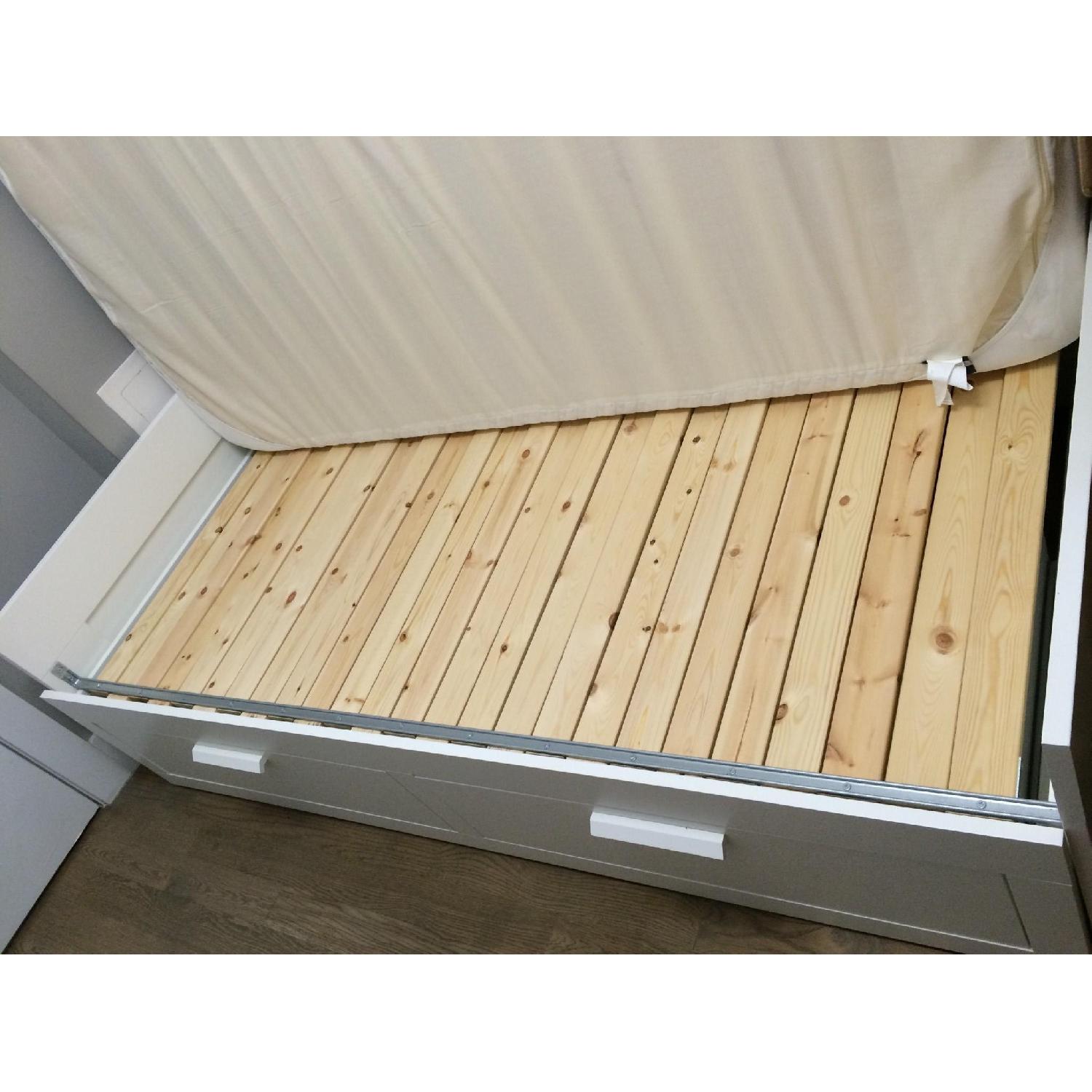 Ikea Brimnes Twin Daybed w/ Trundle & Storage - image-4