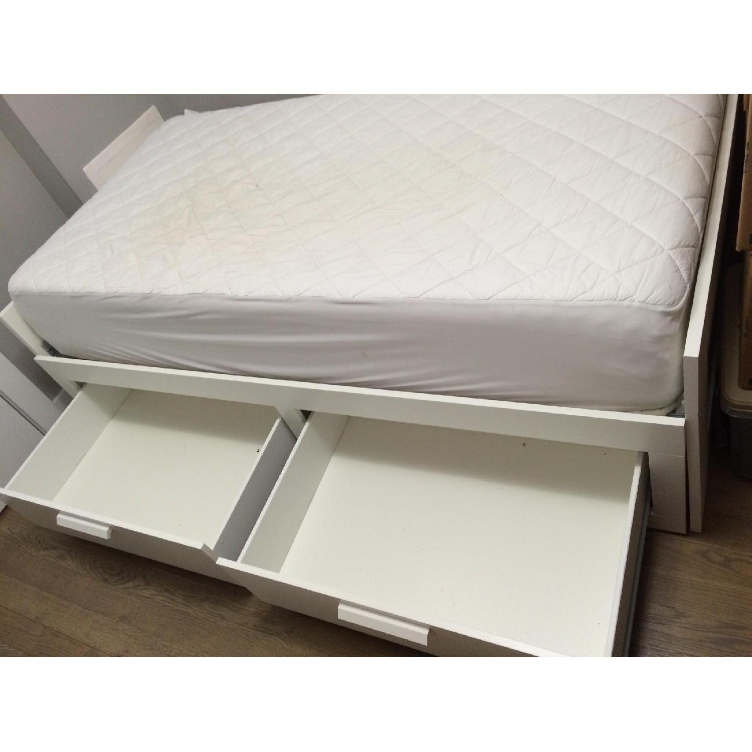 Ikea Brimnes Twin Daybed w/ Trundle & Storage - image-5