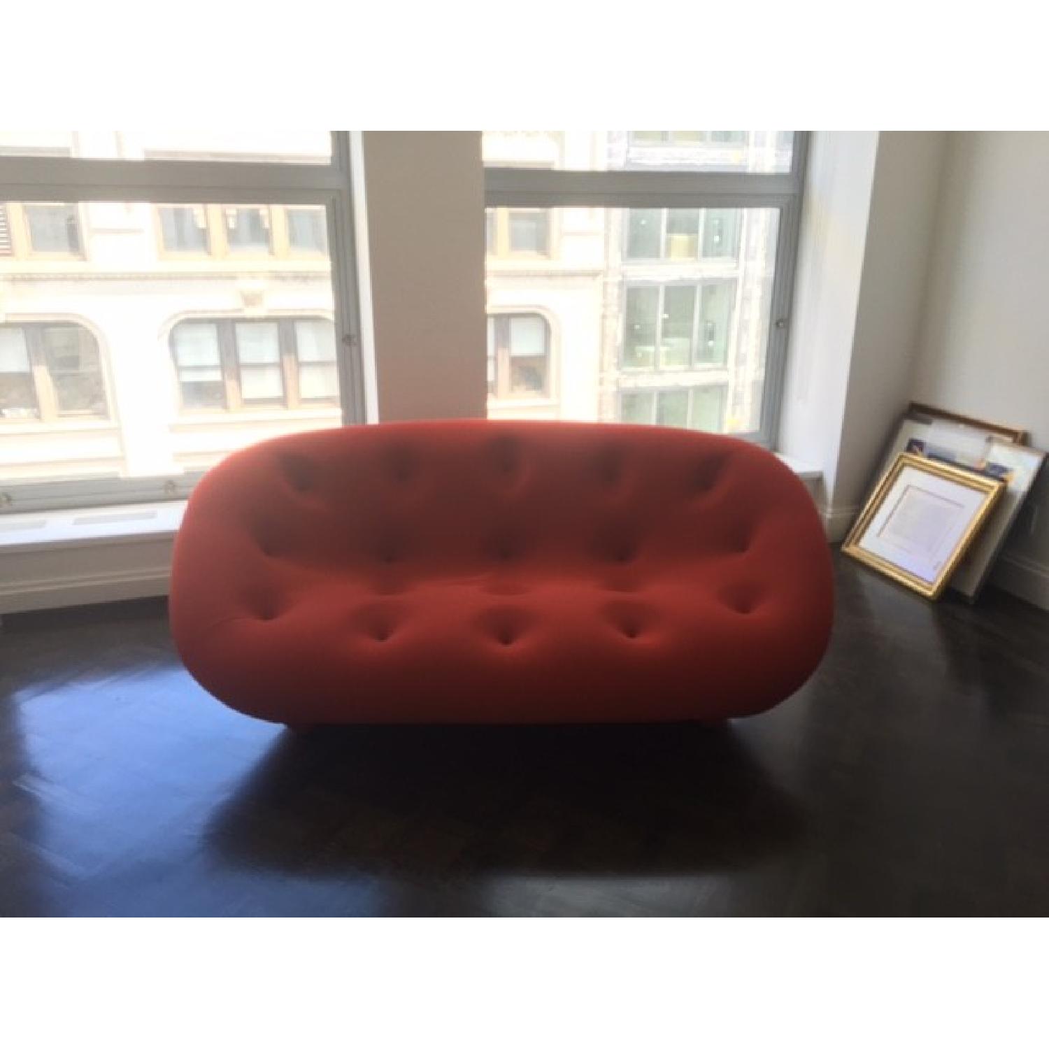Ploum R & E Bouroullec Red Sofa - image-3