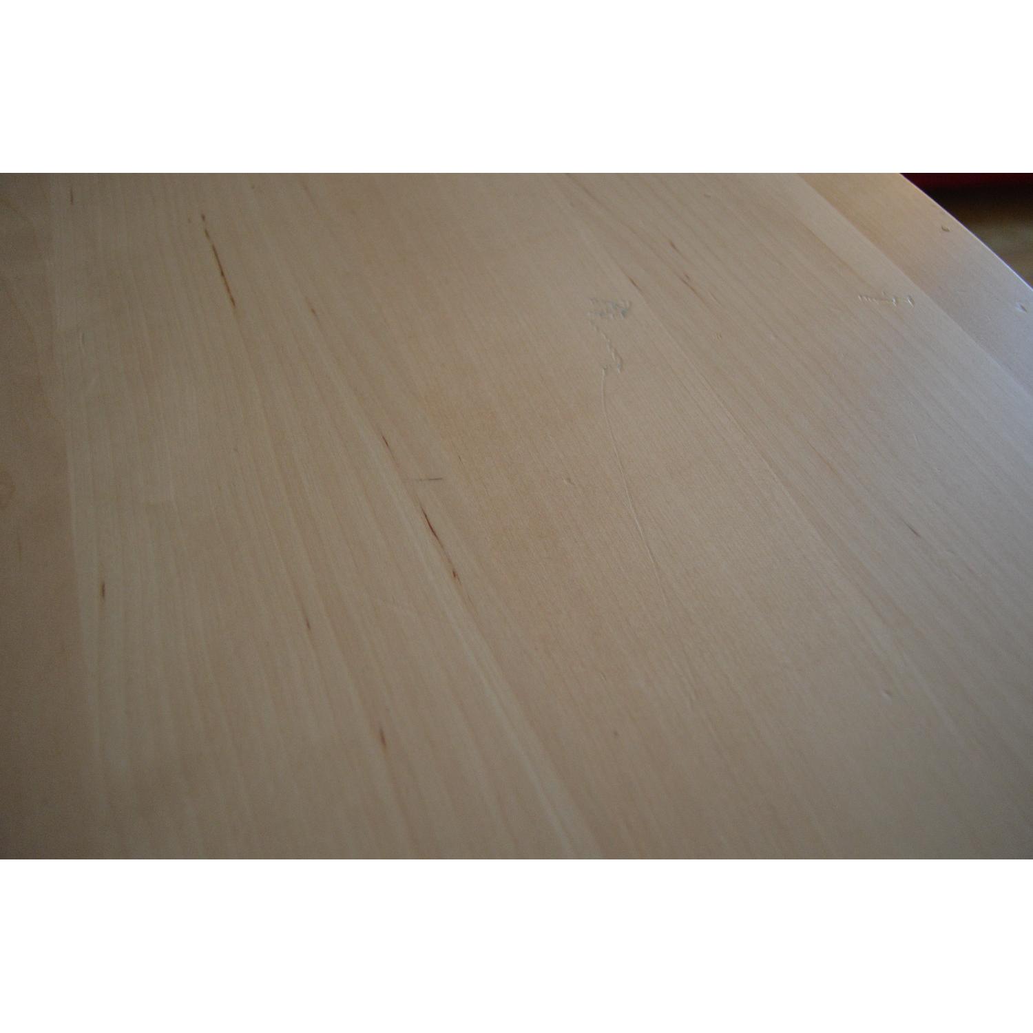 Ikea Bjursta Extendable Table in Birch Veneer - image-7