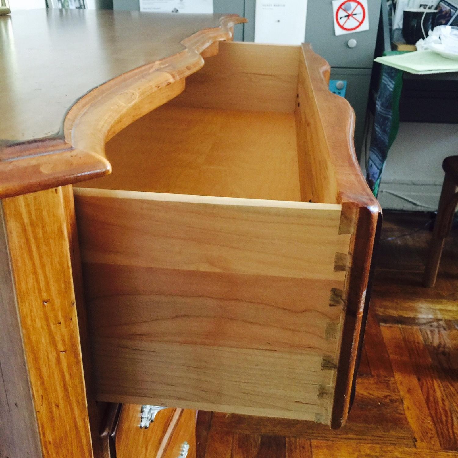 Ethan Allen Legacy Collection Serpentine Dresser - image-3