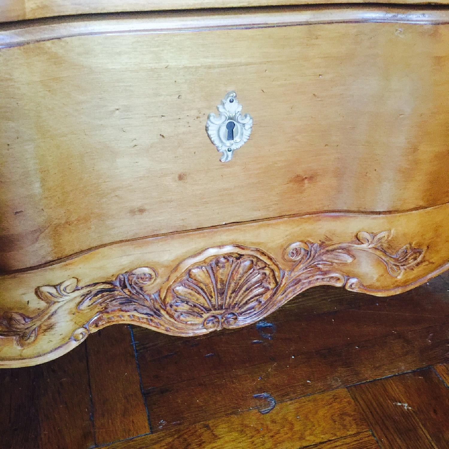 Ethan Allen Legacy Collection Serpentine Dresser - image-5