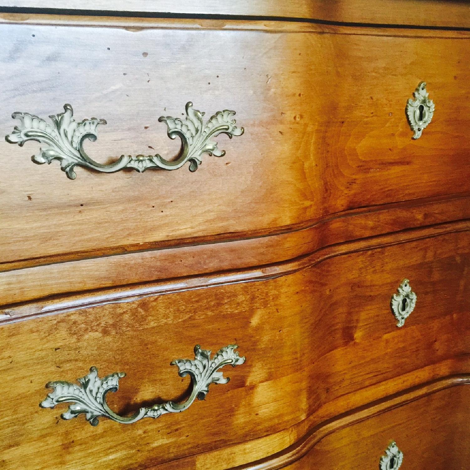 Ethan Allen Legacy Collection Serpentine Dresser - image-6