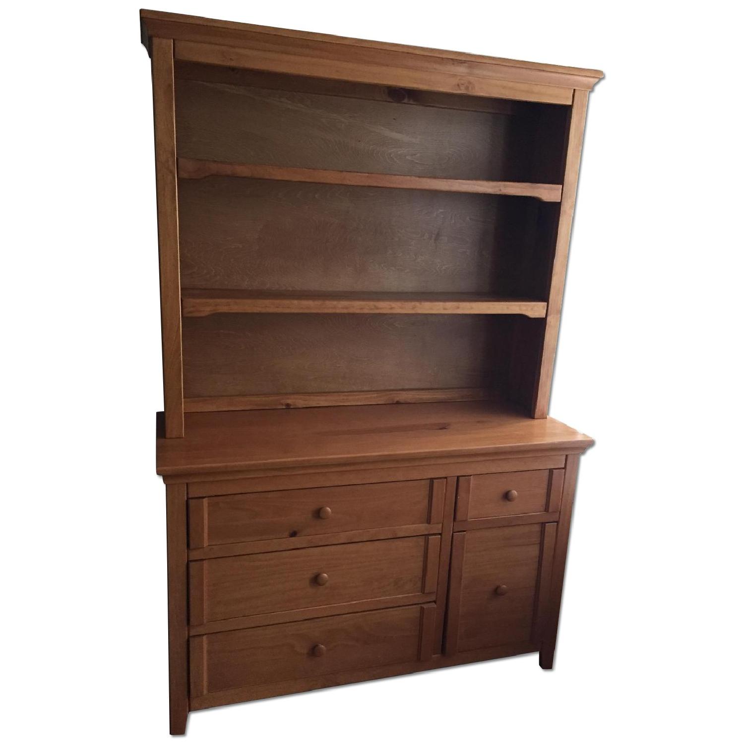 Dresser w/ Hutch - image-0