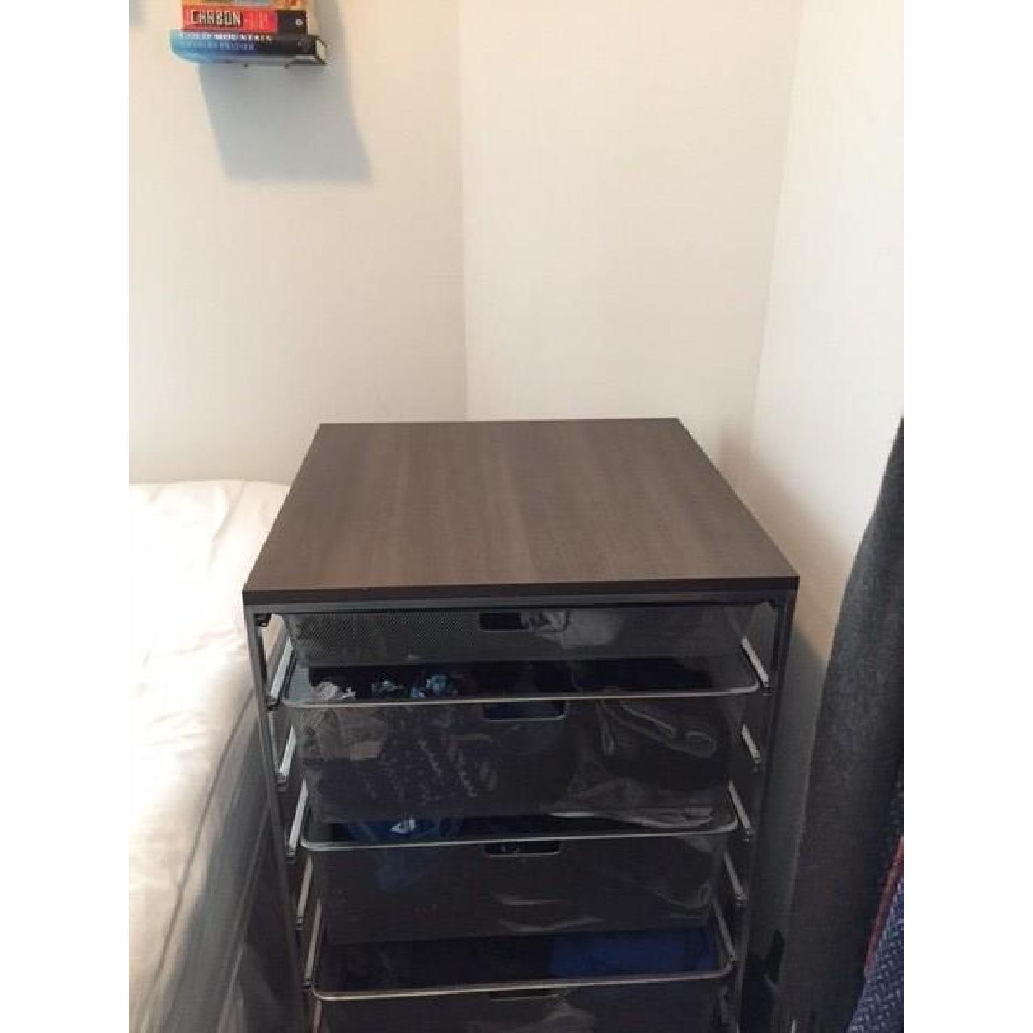 Elfa Platinum Mesh Dresser - image-1