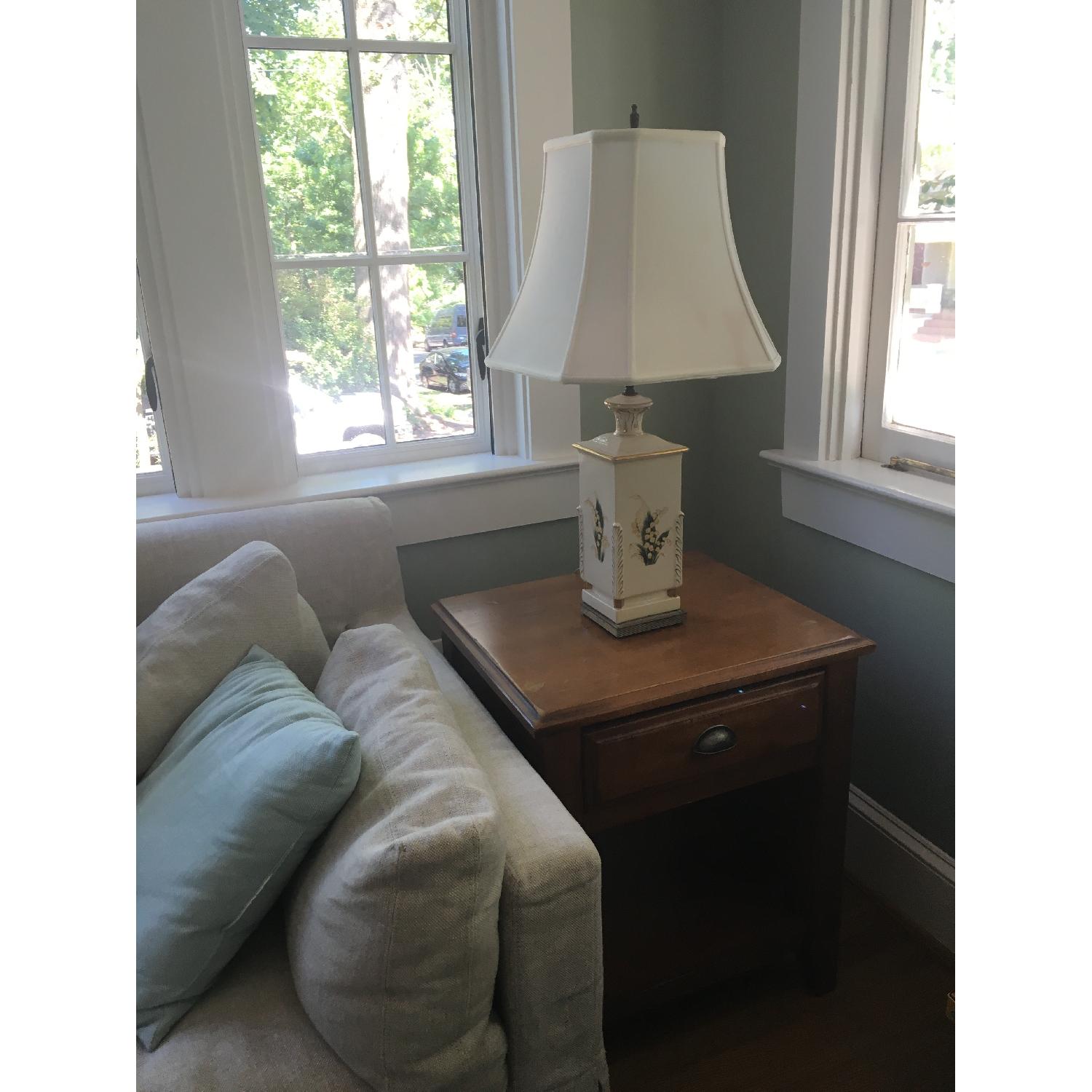 Pottery Barn Chestnut Side Table - image-3