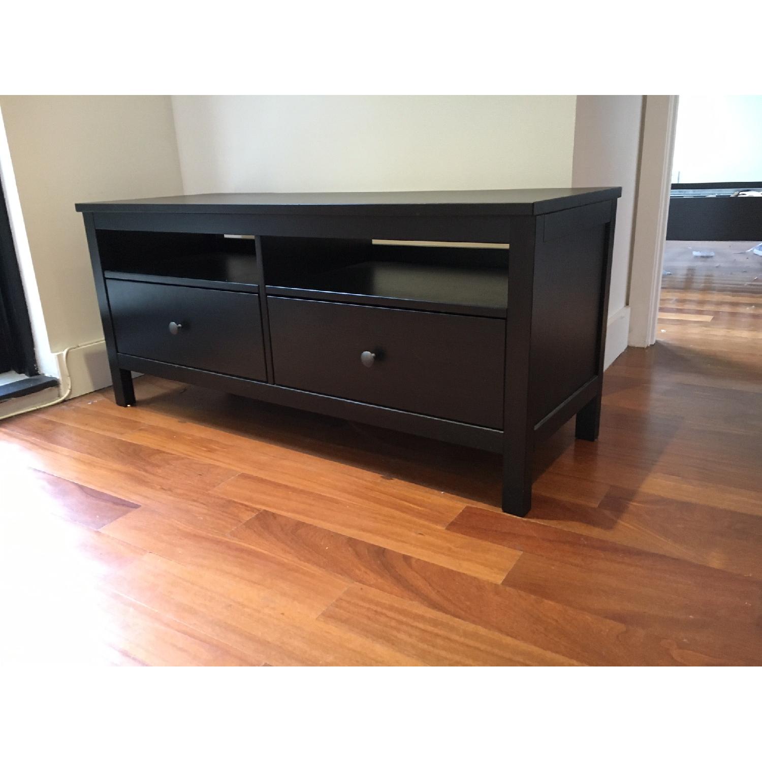Ikea Hemnes TV Stand in Dark Brown-Black - image-5