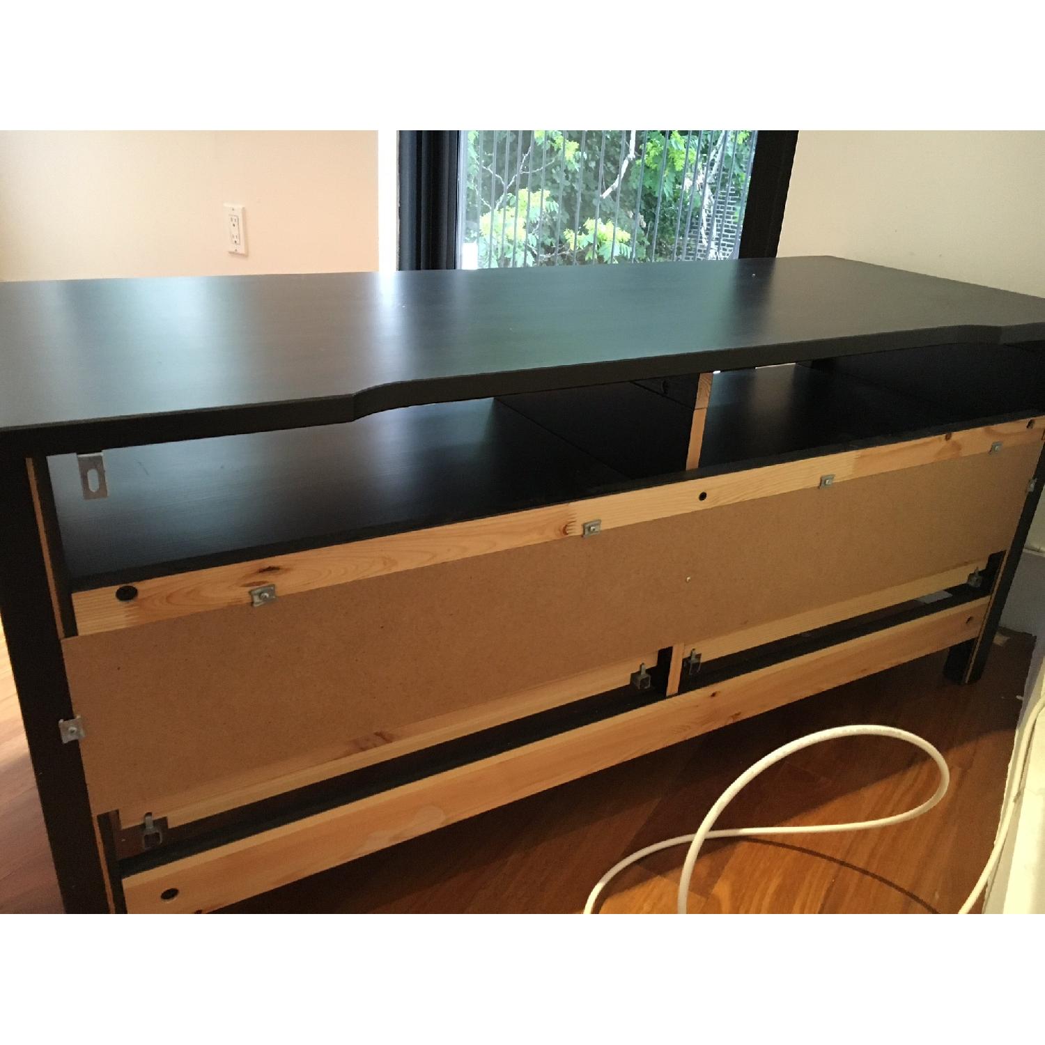 Ikea Hemnes TV Stand in Dark Brown-Black - image-6