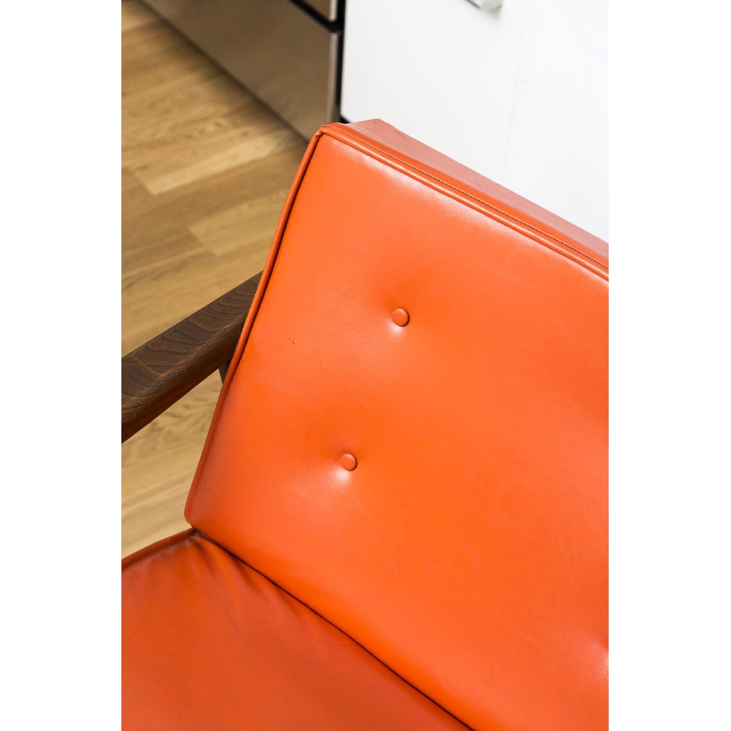 Mid Century Orange Chair - image-3