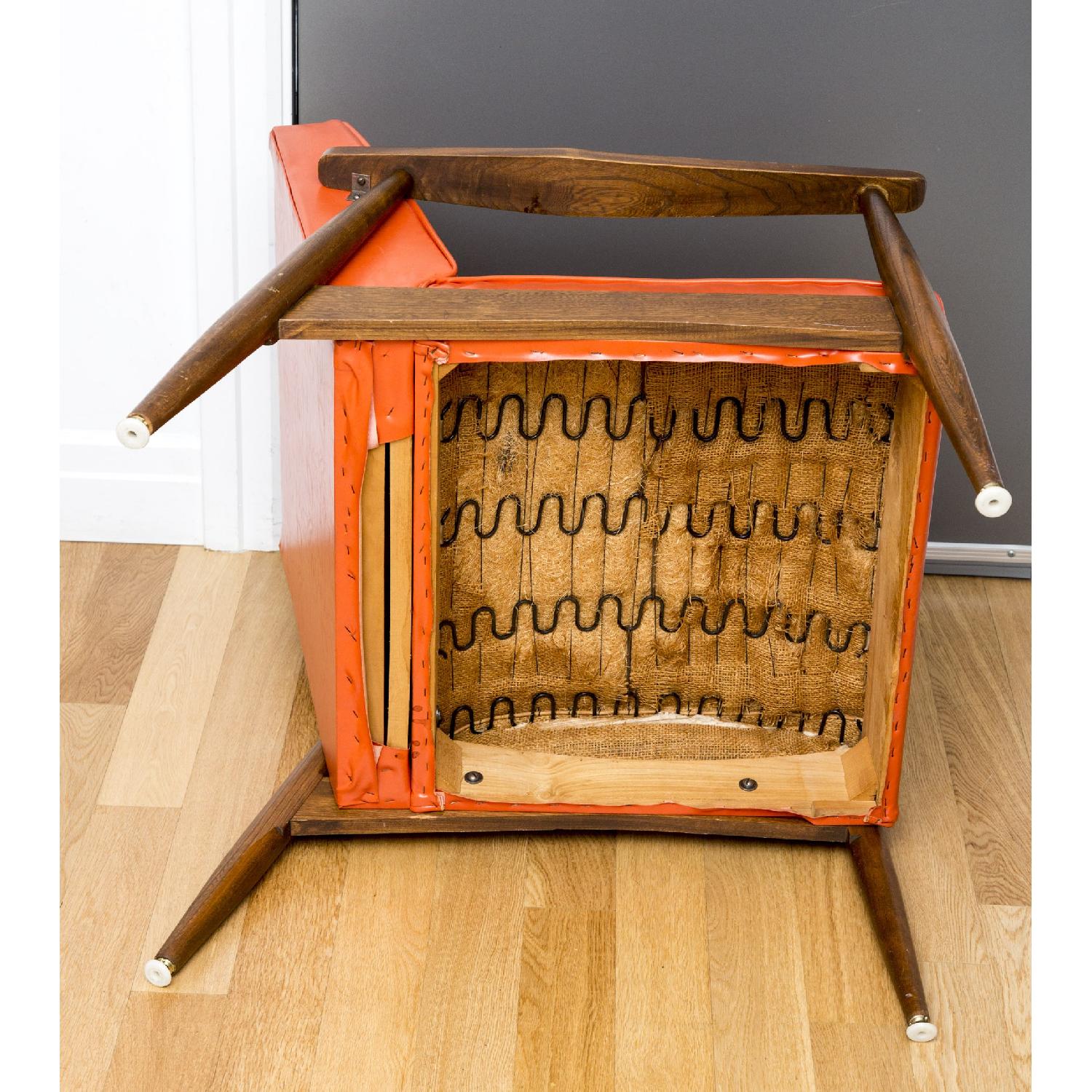 Mid Century Orange Chair - image-4