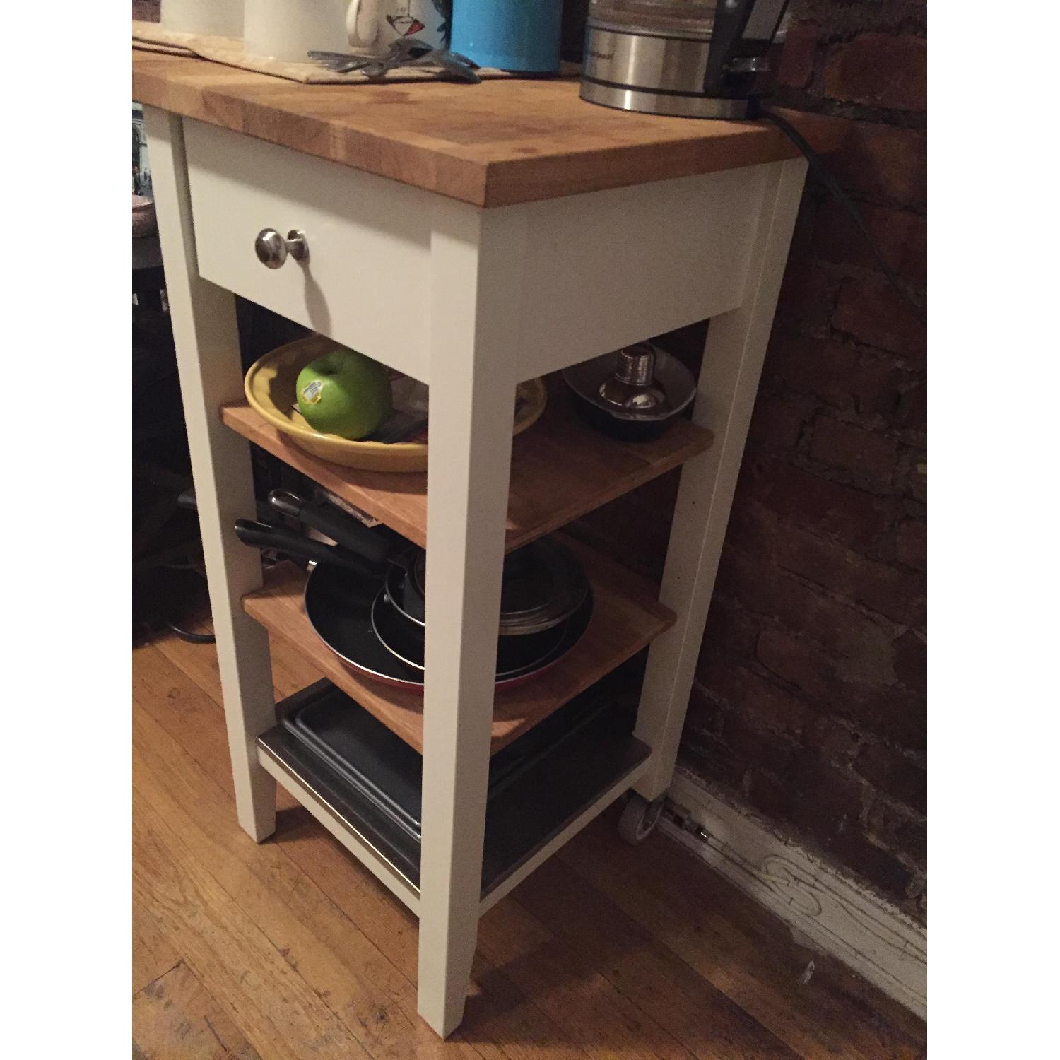 Ikea Stenstorp Kitchen Island Cart - AptDeco