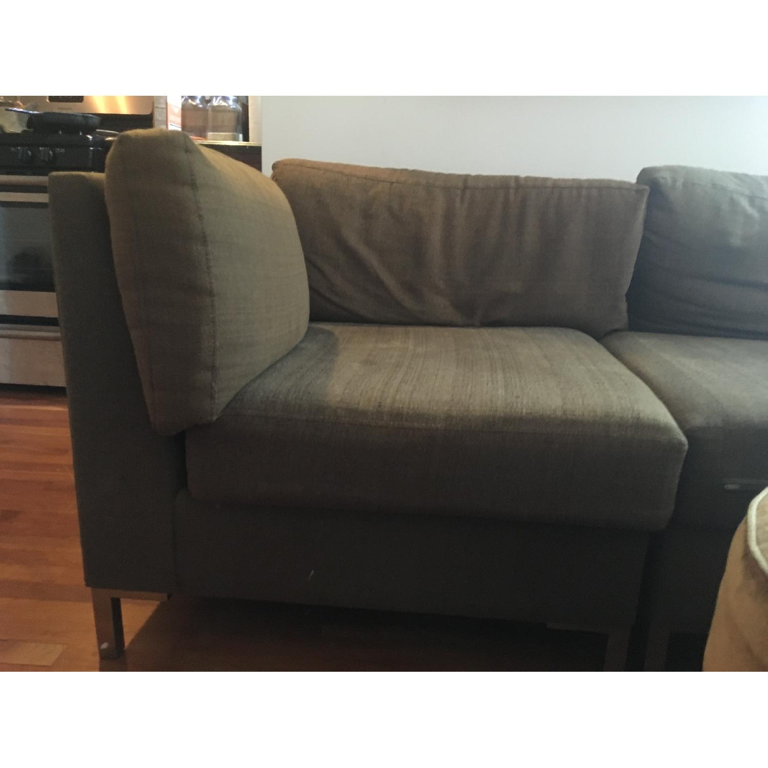 West Elm Sectional Sofa - image-1