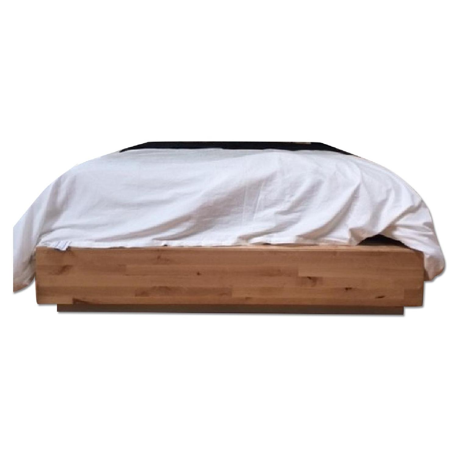 Ikea Mandal Bed Frame w/ Storage AptDeco