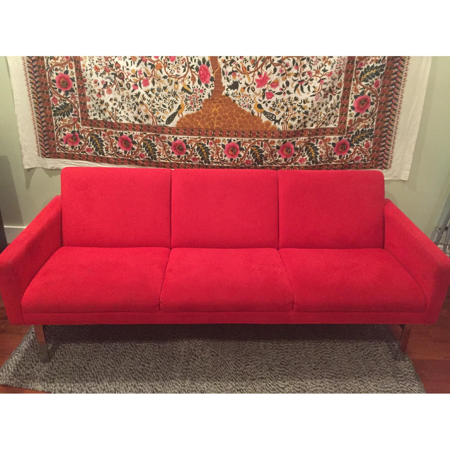 CB2 Red Couch - image-4