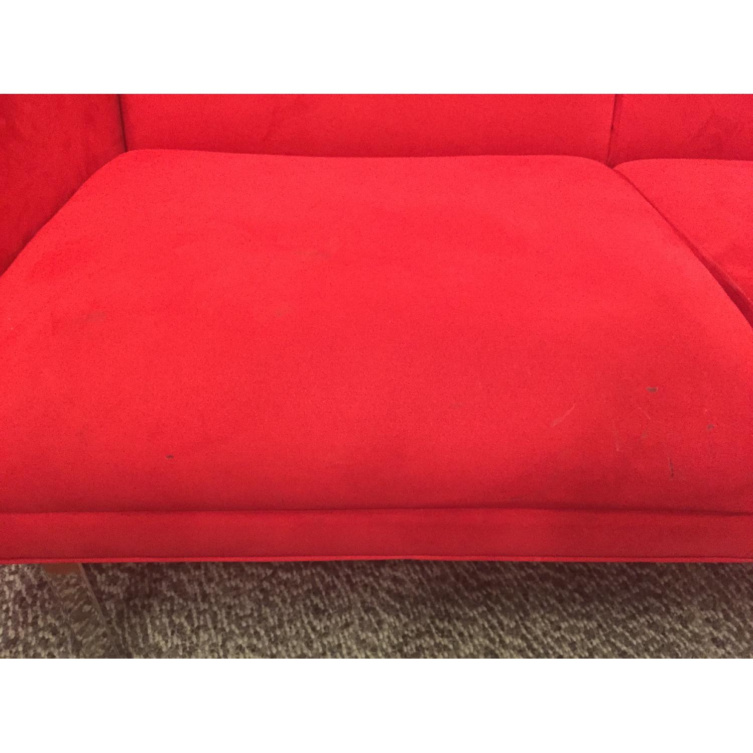 CB2 Red Couch - image-5