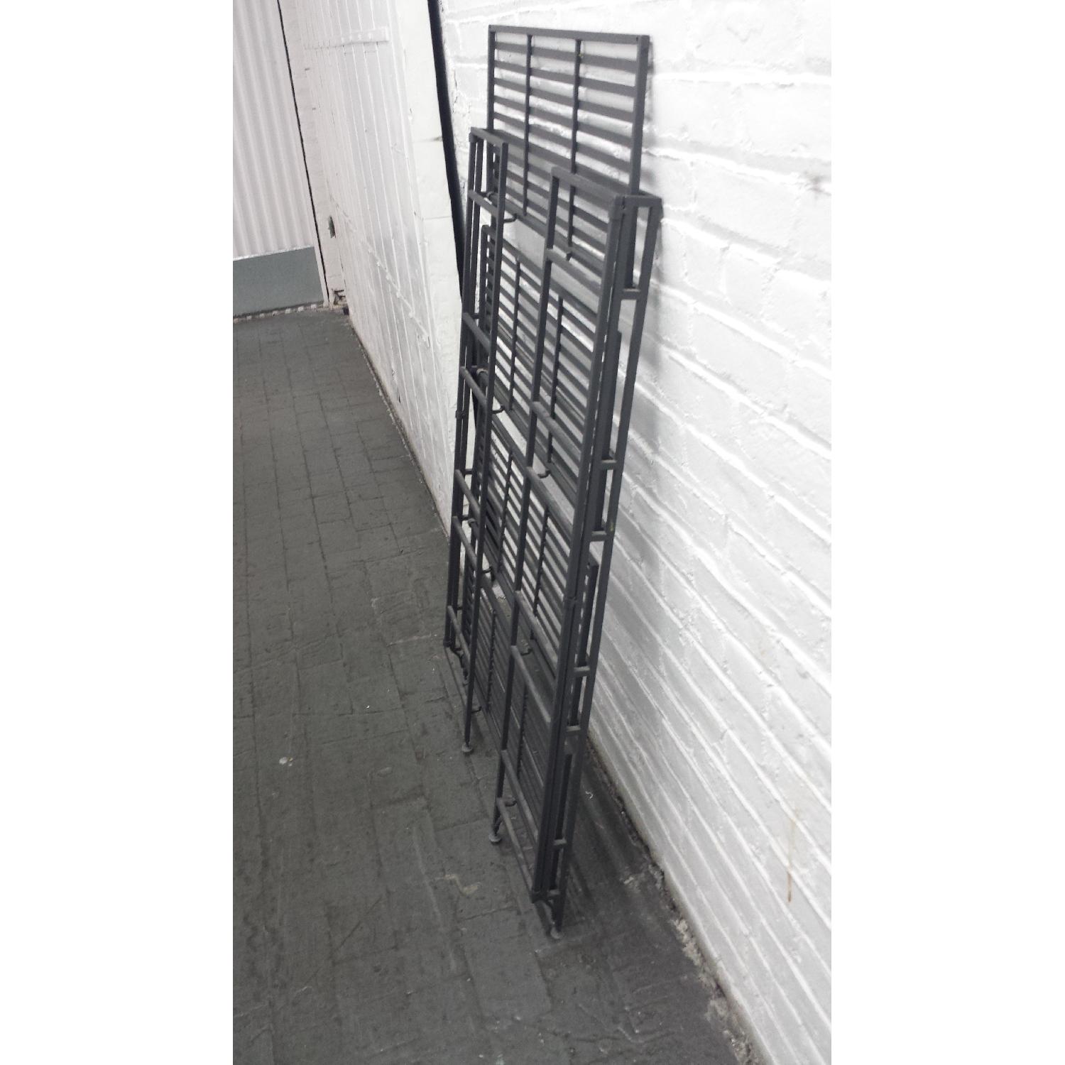 Container Store 4-Shelf Iron Folding Bookcase - image-2