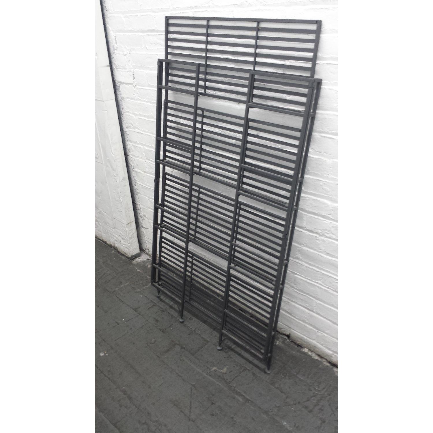 Container Store 4-Shelf Iron Folding Bookcase - image-4