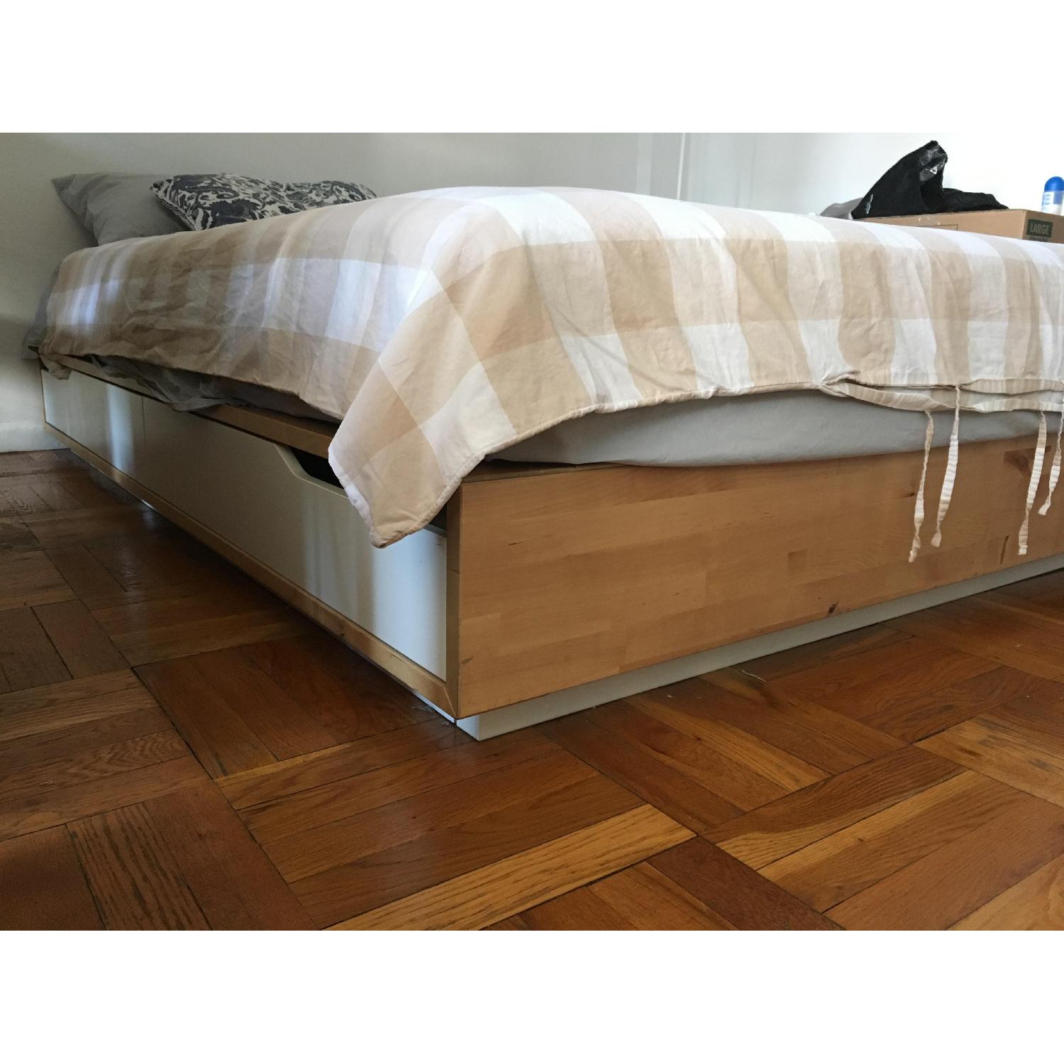 Ikea Mandal Queen Bed Frame AptDeco