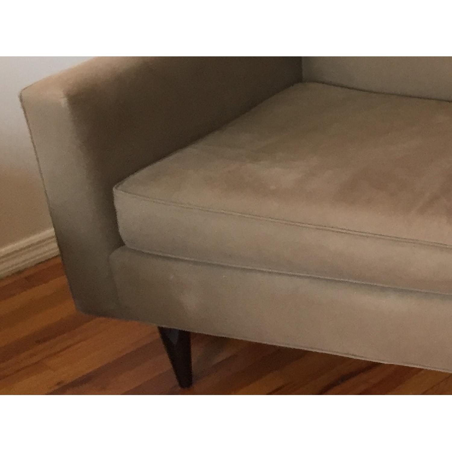 Room & Board Mid Century Olive Green Couch - image-5