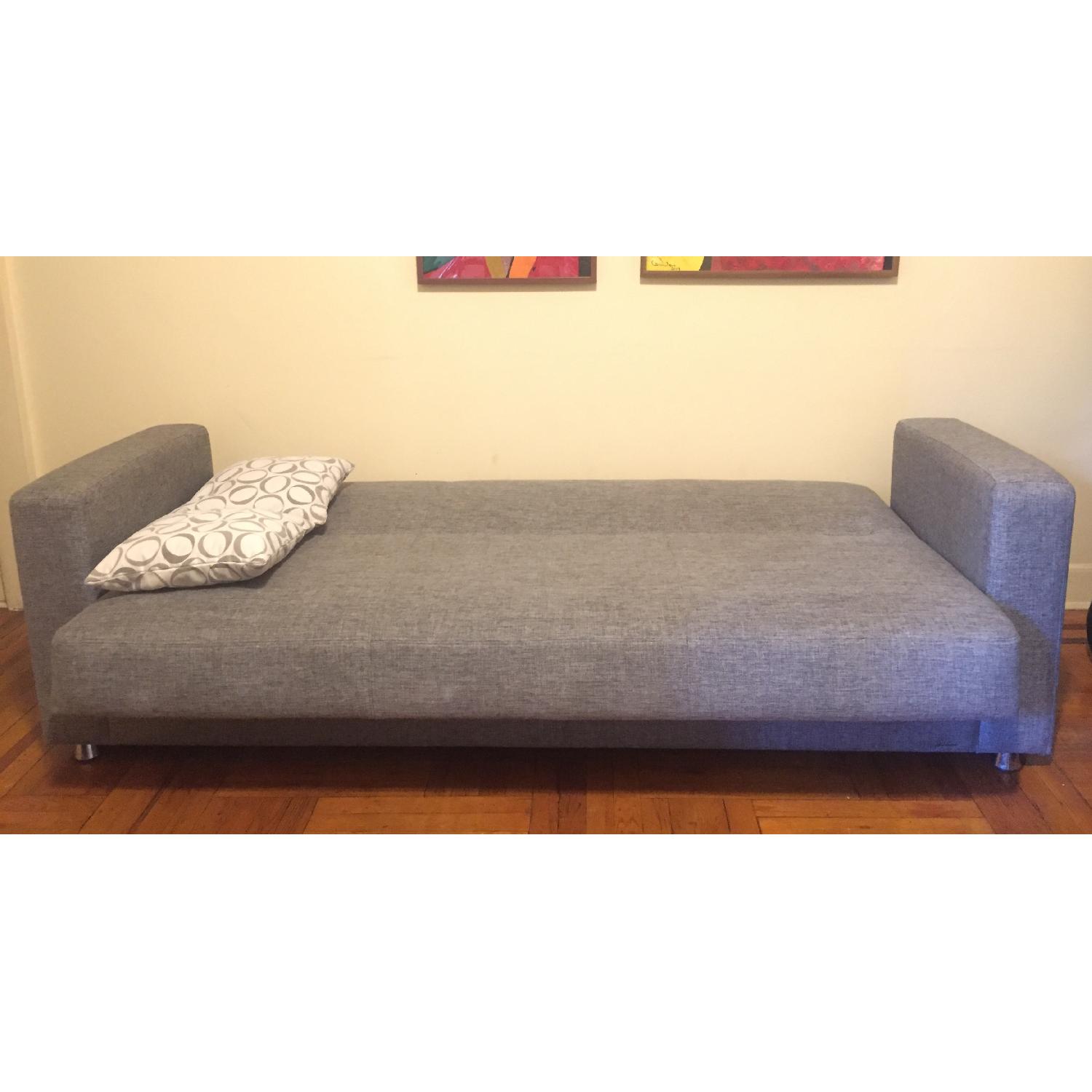 Istikbal Furniture Tokyo Diego Gray Convertible Sofa Bed - image-4