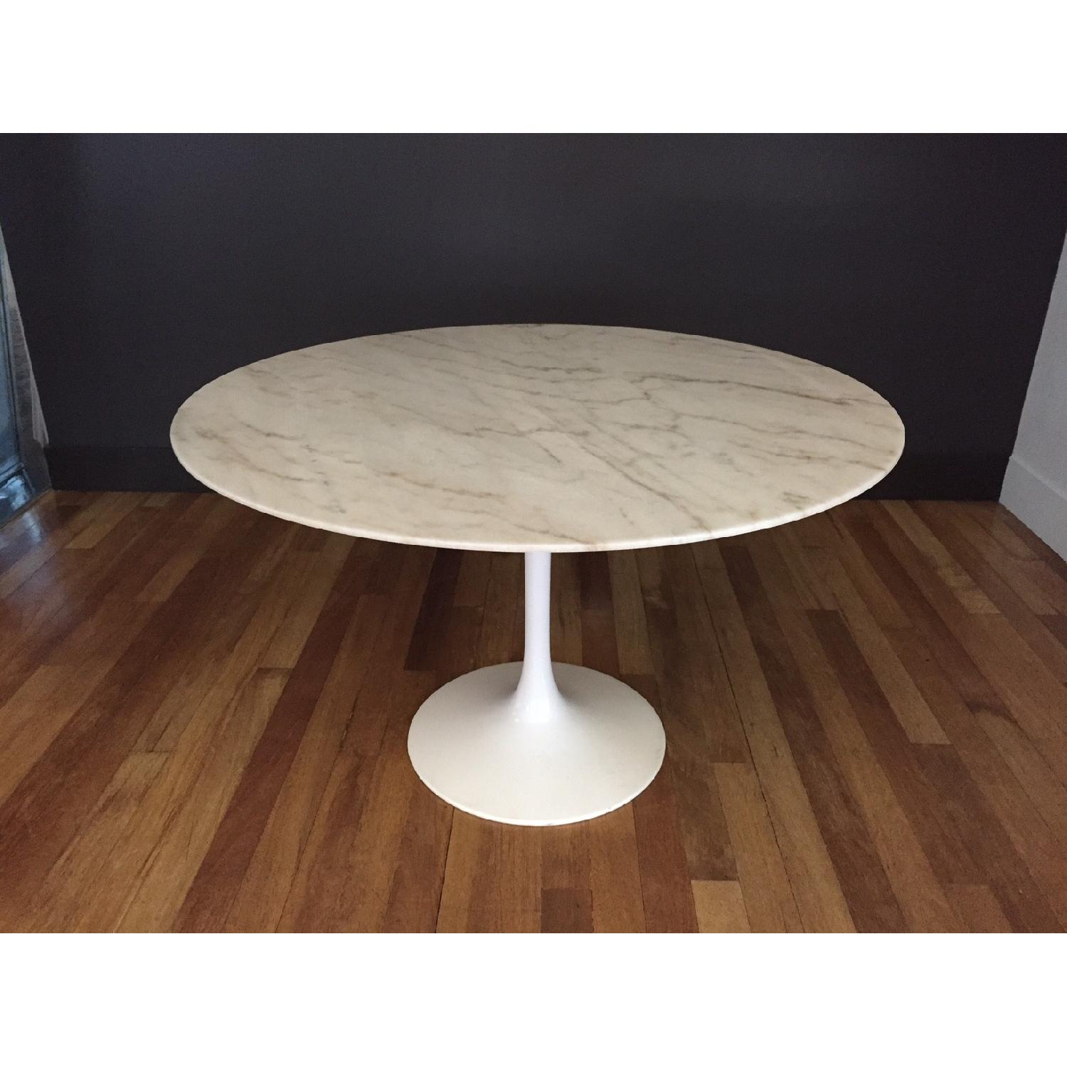 White on White ES Marble Dining Table - image-3